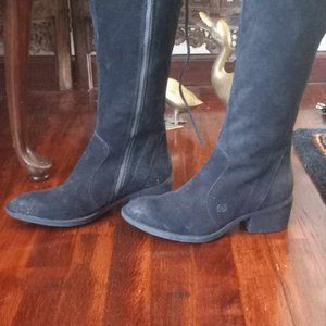 Born distressed suede boot